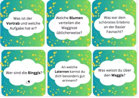 Vorschau - Spiele - Plauderkärtchen mit Fragen zur Basler Fasnacht - Seite 2