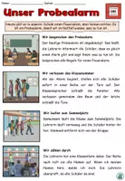 Vorschau - Arbeitsblätter - Feueralarm "Unser Probealarm" Die Feuerwehr - Achtung, Notfall! Sachunterricht / DaZ / DaF / Deutsch - Seite 1