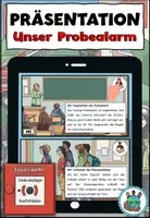 Vorschau - Interaktives Material - Feueralarm - animierte Präsentation "Unser Probealarm" Die Feuerwehr - Achtung, Notfall! Sachunterricht / DaZ / DaF / Deutsch - Deckblatt