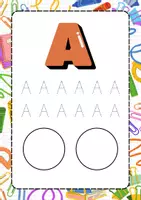 Vista previa - Hojas de trabajo - El cuadernillo del abecedario - página 2