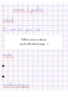 Aperçu - Affichage - Présentation cahier du jour - rituel juillet - Page 1