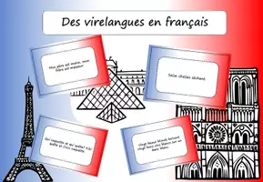 Vorschau - Spiele - des virelangues en français / französische Zungenbrecher - Deckblatt