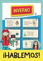 Vorschau - Aufgabenkarten - Invierno tarjetas de conversación / Winter Plauderkärtchen (Spanisch) - Deckblatt