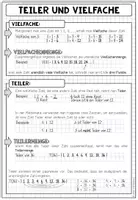 Vorschau - Poster - TEILER UND VIELFACHE - Poster + Merkblatt - Seite 3