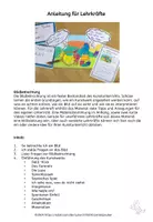 Vorschau - Präsentationen/Tafelbilder - Kunst Grundschule, Bildbetrachtung im Kunstunterricht, Anleitung für Lehrer - Seite 3