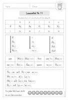 Vorschau - Arbeitsblätter - Lesezettel Klasse 1 – Buchstaben R,T,Au,P,Ei - Seite 2