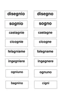 anteprima - Esercizi - Decisione ortografica "gn" - "gni" - Pagina di copertina