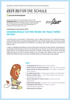Vorschau - Arbeitsblätter - Umweltschützer vor! Wie Kinder der Natur helfen können - Deckblatt