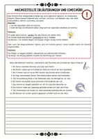 Vorschau - Arbeitsblätter - Kommasetzung - Infinitivsatz und Apposition / Einschübe mit Lösung (Klasse 7 / 8 / 9) - Deckblatt