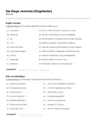 Vorschau - Arbeitsblätter - Die Klage Jeremias (Klagelieder) - Seite 1