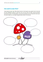 Vorschau - Arbeitsblätter - Das Internet der Pilze - Seite 1