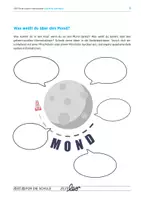 Vorschau - Arbeitsblätter - Die Reise zum Mond - Seite 1