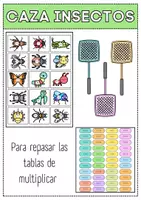 Vista previa - Juegos / Gamificación - Caza insectos de las multiplicaciones - Portada