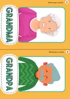 anteprima - Esercizi - MY FAMILY _ Vocabulary resource PACK / LA MIA FAMIGLIA _ PACCHETTO di risorse per il vocabolario - Pagina 2