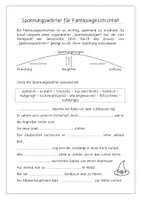 Vorschau - Arbeitsblätter - Fantasiegeschichte Übungsheft - Seite 3