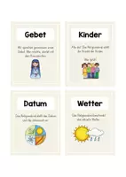 Vorschau - Bildkarten - Moderationsfächer: Stundenablauf Religion - Seite 3