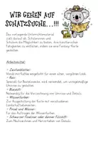 Vorschau - Stundenentwürfe - Wir sind auf Schatzsuche - Fantasy Map - Seite 1