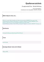 Vorschau - Stundenentwürfe - Gruppenarbeit Flyer - Alkohol Wirkung - Seite 1