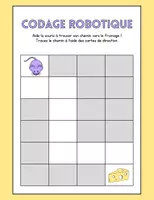 Aperçu - Préparation de séance / Séance complète - Souris Robot Codage Algorithme +30 fiches d'activités - Page de couverture
