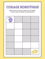 Aperçu - Préparation de séance / Séance complète - Souris Robot Codage Algorithme +30 fiches d'activités - Page 1