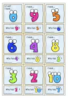 Vorschau - Spiele - Lesespiel "I have... Who has...?" zum Thema numbers - Seite 2