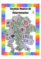 Vista previa - Juegos / Gamificación - Tarjetas análisis determinantes - Portada