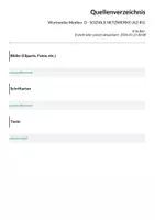 Vorschau - Arbeitsblätter - Wortwolke Medien: D - SOZIALE NETZWERKE (A2-B1) - Seite 1