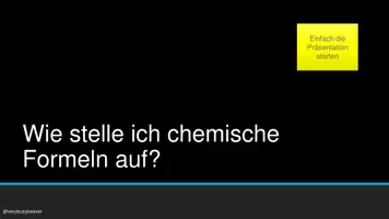 Vorschau - Präsentationen/Tafelbilder - Wiederholung: Aufstellen chemischer Formeln - Seite 2