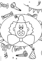 Vorschau - Arbeitsblätter - Karneval Ausmalbilder Mandalas | Fasching Kunstunterricht | Freiarbeit - Seite 3