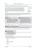 Vorschau - Arbeitsblätter - Erkundung: Variablen und Datentypen in Java - Deckblatt