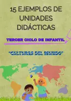 Vista previa - Unidades / Secuencias / Situaciones de Aprendizaje - 15 EJEMPLOS DE UNIDADES DIDACTICAS - INFANTIL - Portada