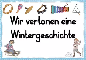 Vorschau - Unterrichtsreihen - Unterrichtsreihe: Winterliche Klanggeschichte mit Orff-Instrumenten (Klasse 1-4) - Seite 2