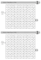 Vorschau - Arbeitsblätter - Zahlenlabyrinth mit Lösungen (Mathe, Klasse 1) - Seite 3