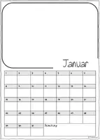 Vorschau - Mal- und Bastelvorlagen - Bastelkalender zum selber drucken - Seite 3