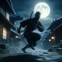 Vorschau - Arbeitsblätter - Die Ninja - Japans Assassinen? - Video - Arbeitsmaterial - Deckblatt