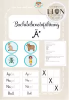 Vorschau - Stundenentwürfe - Buchstabeneinführung Ä (DR+GR) - Deckblatt