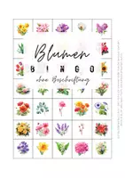 Vorschau - Mal- und Bastelvorlagen - Blumen Bingo Spiel mit 35 Blumenarten - Seite 2