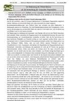 Vorschau - Arbeitsblätter - Unterrichtsbesuch zum Interessenkonflikt Abholzung Regenwald - Deckblatt