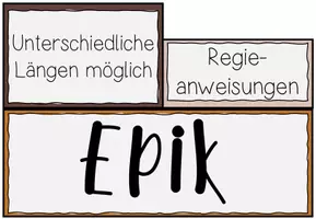 Vorschau - Fördermaterial/Inklusion - Tafelkarten literarische Gattungen - Seite 3