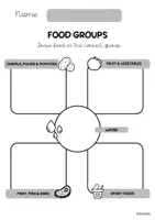 Vista previa - Hojas de trabajo - KEEP HEALTHY WORKSHEETS - 5 activities - página 1