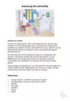 Vorschau - Mal- und Bastelvorlagen - Kunst van Gogh, Schlafzimmer in Arles, Grundschule - Seite 3