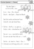 Vorschau - Unterrichtsreihen - Winter Gedicht lernen - Die drei Spatzen - große Lernwerkstatt - Seite 3
