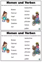 Vorschau - Arbeitsblätter - Wörterliste "Was machen die Kinder im Frühling?" mit Wörtertabelle - plus Version für den Anybook Pro - DaZ / DaF / Deutsch - Seite 3