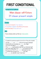 Vorschau - Arbeitsblätter - First Conditional Worksheet Pack - Seite 1