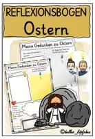Vorschau - Arbeitsblätter - Ostern Religion REFLEXIONSBOGEN Kirchenjahr - Deckblatt
