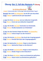 Vorschau - Arbeitsblätter - Den 2. Fall (Genitiv) bestimmen (dreifach differenziert) - Seite 2