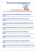 Vorschau - Arbeitsblätter - Den 2. Fall (Genitiv) bestimmen (dreifach differenziert) - Seite 3