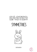 Vista previa - Manualidades / Dibujos para colorear - EASTER SYMMETRIES - 11 pictures - página 2