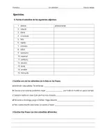 Vorschau - Arbeitsblätter - Los adverbios que terminan en - mente - Seite 1