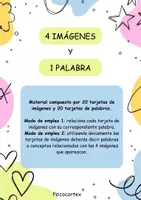Vista previa - Hojas de trabajo - 4 imágenes - 1 palabra - Portada